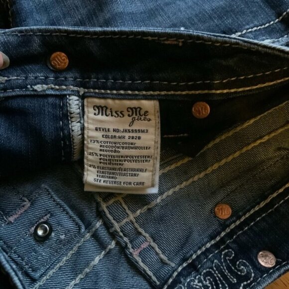 Girls Miss Me capris size 12 - Picture 5 of 6